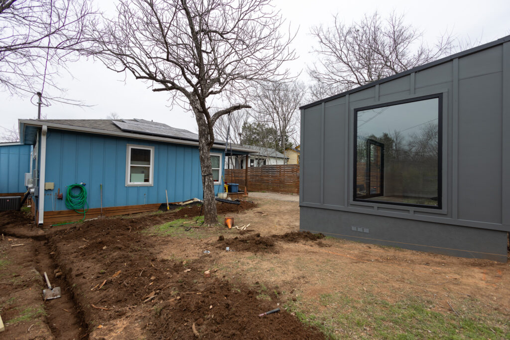 Central Texas backyard landscaping